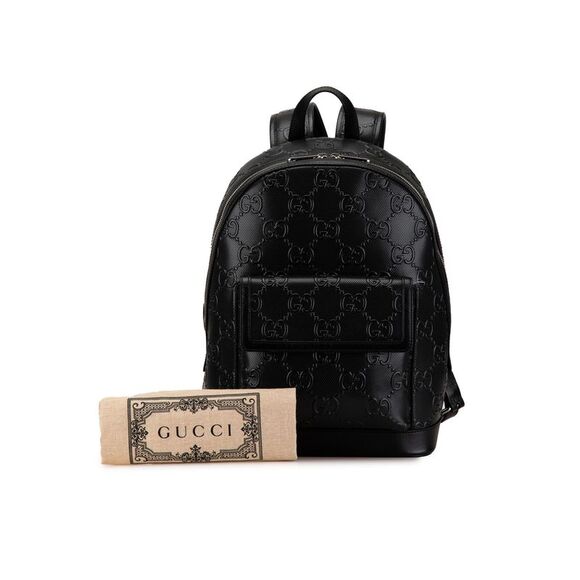 Pre Loved Gucci GG Embossed Backpack - Picture 8 of 8